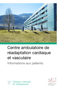 Centre ambulatoire de réadaptation cardiaque et vasculaire