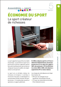 économie du sport - France Olympique