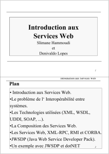 Introduction aux Services Web