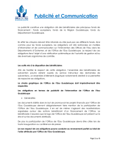 OE971 PPI regles de publicité - Office de l`eau de la Guadeloupe