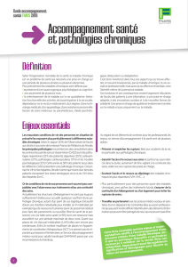 pathologies chroniques