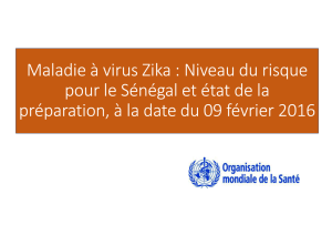 Risque Zika Senegal 09 fev 2016