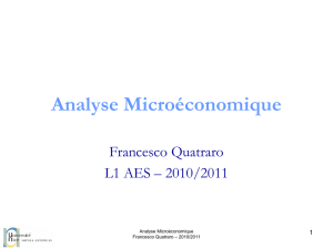 Microéconomie 05