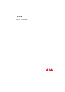 ACS850 Standard Control Program Firmware Manual