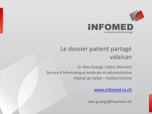 Mode dossier patient partagé Documents