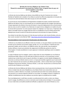 Ebola Travel Advisory (French) MSD 2014-08-25