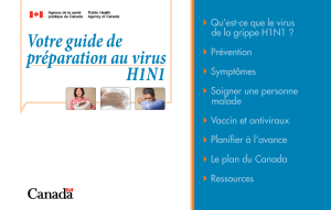 Votre guide de préparation au virus H1N1