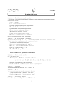 Probabilités