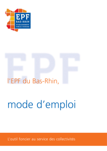 Brochure EPF Mode d`emploi