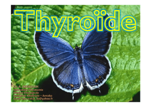 Dr. ABDALLAH- thyroïde et parathyroïdes