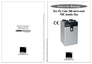 Notice installation Dee Fly Cube 300 et 370