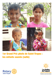 1er Grand Prix photo de Saint-Tropez : les enfants sauvés (suite)