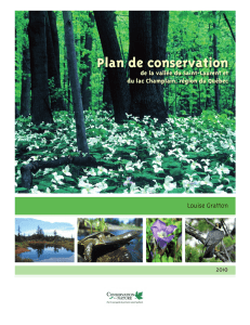Plan de conservation