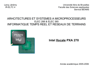 Intel Xscale PXA 270