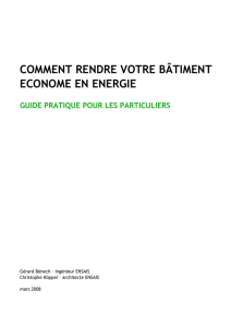 comment améliorer les performances énergétiques