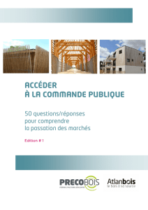 Accéder à la commande publique