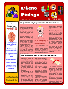 L`Écho Pédago Spécial Psychologie, Vol 4 no 6, 2012