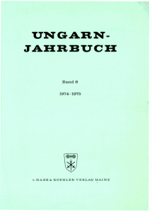 ungarn-jahrbuch 1974-1975