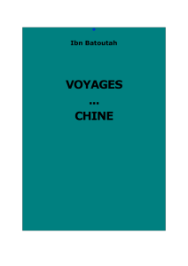 Voyages… - Chine ancienne