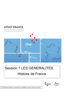 Histoire de France - E-learning Atout France