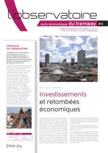 Observatoire socio-économique du tramway N°13 (pdf