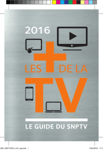 Guide des + de la TV - Association des chaînes conventionnées