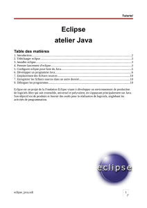Eclipse atelier Java