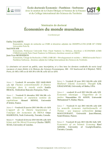 Économies du monde musulman