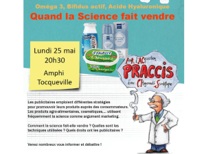La publicité « scientifique