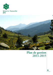 Plan de gestion 2011