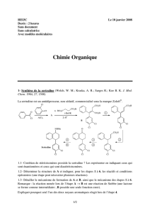 Chimie organique - 2008 - Chimie - final