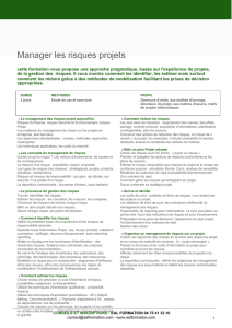 Manager les risques projets