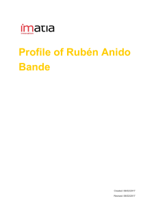 Profile of Rubén Anido Bande