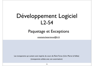 cours 2 - package et exceptions.key