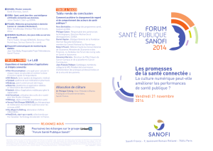 Programme du Forum Santé Publique 2014
