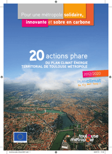 Les 20 actions phares du Plan Climat
