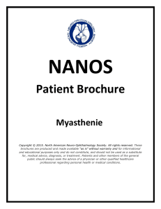 Patient Brochure - North American Neuro