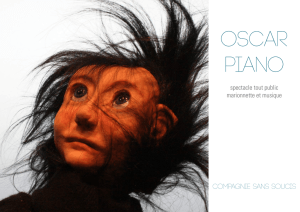 oscar piano - Compagnie Sans Soucis