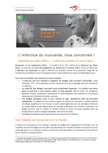 Communiqué de presse Semaine du Coeur 2011 [ pdf ]