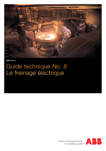 Guide technique No. 8 - Le freinage électrique