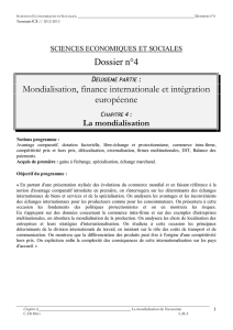 mondialisation (CdM)