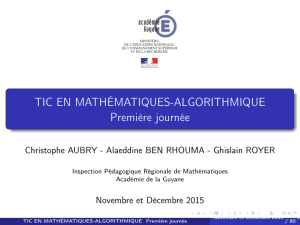 algorithme et programmation au cycle 4