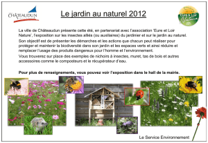 Le jardin au naturel 2012