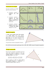 Douine – Cinquième – Cours – Chapitre 6 – Triangles