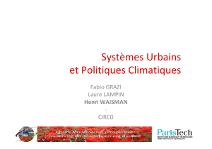 Systèmes Urbains et Politiques Climatiques