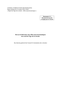 Document n°4 - Conseil d`orientation des retraites