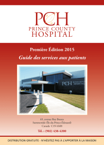 Guide des services aux patients