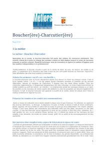 Boucher(ère)-Charcutier(ère)