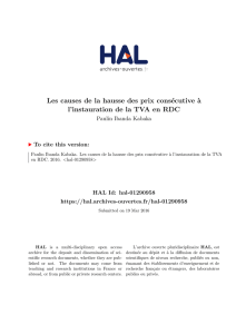 Les causes de la hausse des pr