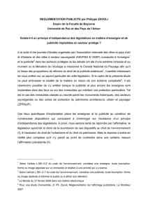 reglementation publicite p zavoli - Association Nationale des Villes